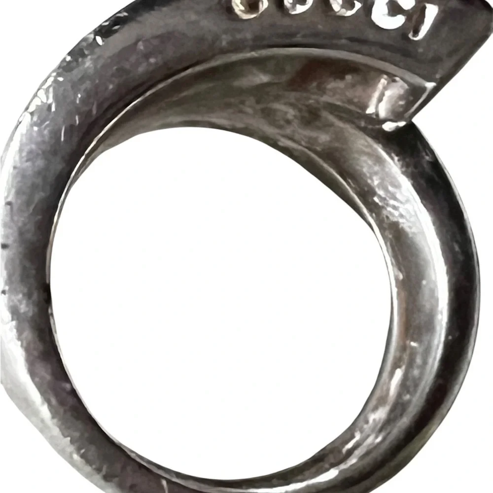 Spiral Gucci Gemstone Ring - Picture 5 of 7